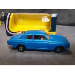 Mint Corgi Diecast #280 Rolls Royce Silver Shadow Blue With Brown interior in very good Box
