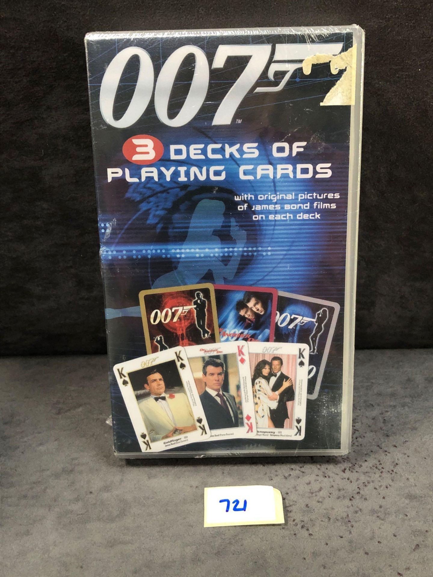 James Bond 007 Playing Cards 3 Decks Of Playing Cards