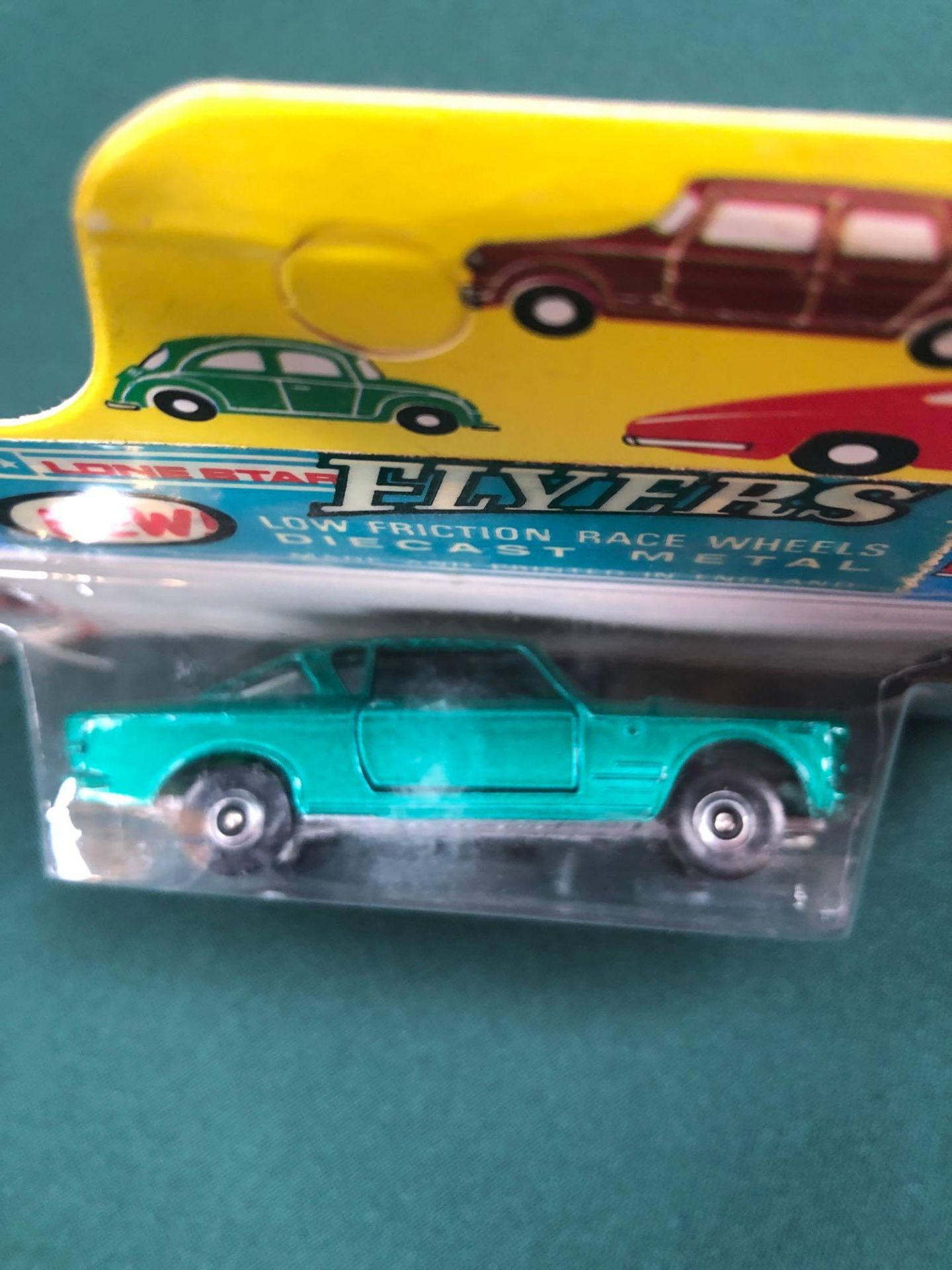 Lone Star Flyers Diecast Model #121 - 82300S Coupe In Green With A Green Interior On Bubble Card - Image 2 of 2