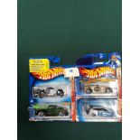 4x Hot Wheels Tech Tunes Diecast Vehicles - On Unopened Card, Comprising Of; #2/5 MsÃƒÆ’Ã†â€™Ãƒâ€