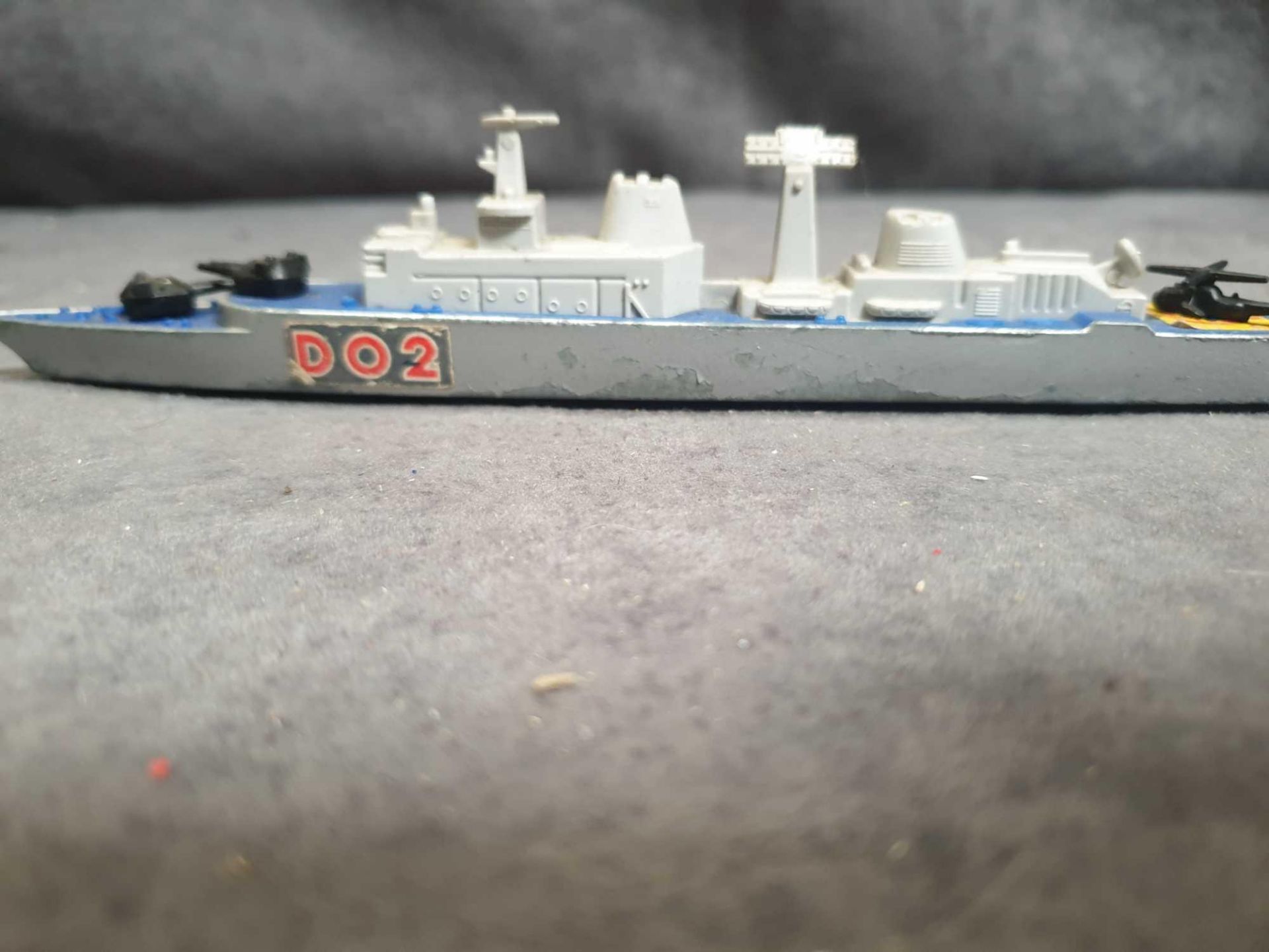 Matchbox Sea Kings Lesney K308 Guided Missile Destroyer Ship D02,1976 Diecast Unboxed - Image 2 of 4