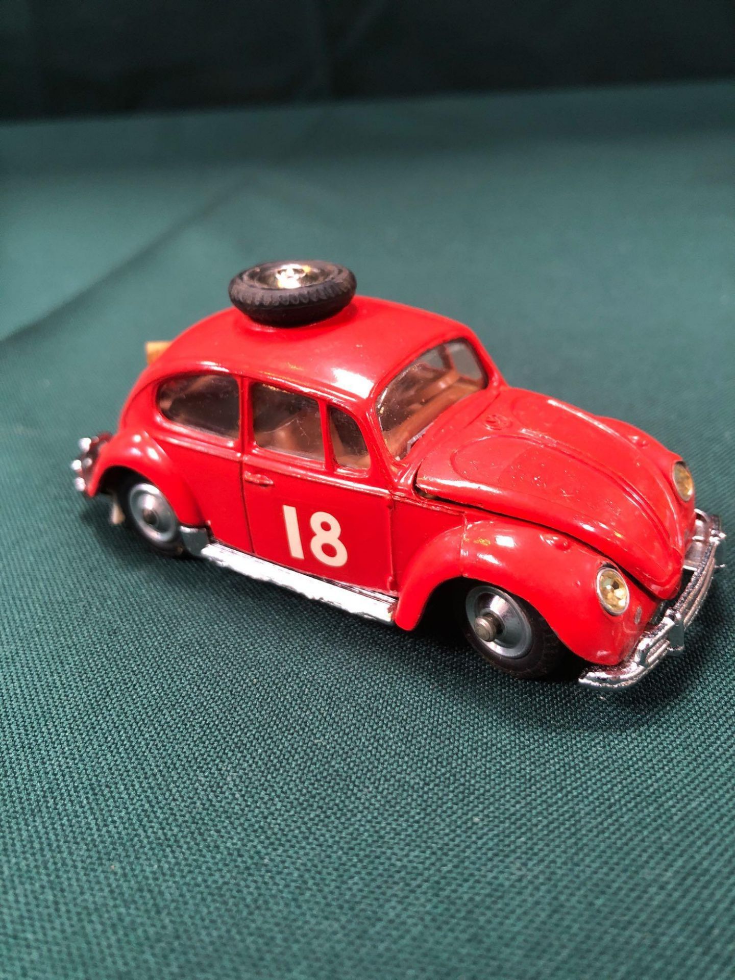 Mint Corgi Toys Diecast 256 Volkswagen 1200 In East African Safari Trim With Enough Packaging In A - Image 2 of 3