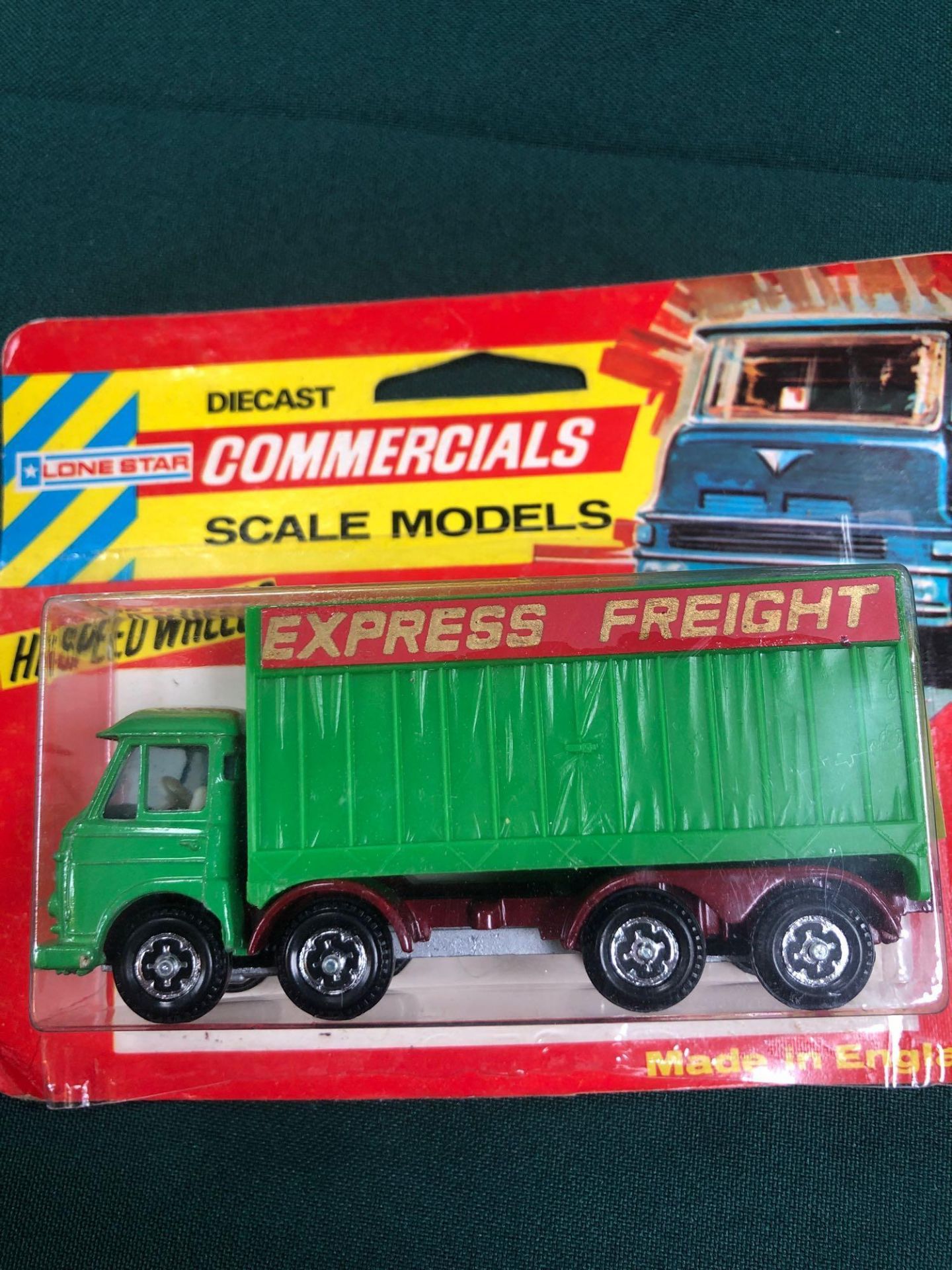 Lone Star Diecast Commercials Scale Models #29 Express Freight Truck On Bubble Card - Image 2 of 2