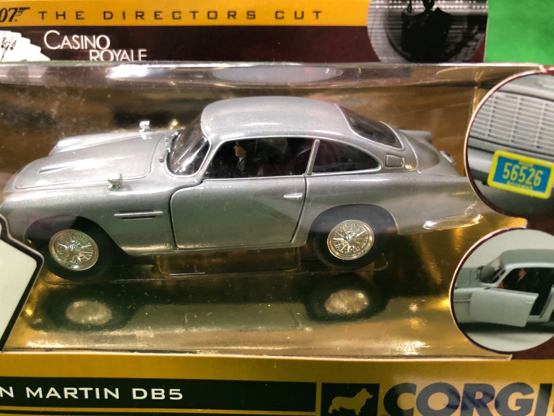 Mint Corgi Diecast 007 James Bond #CC04309 Casino Royale Aston Martin DB5 In Box - Image 2 of 2