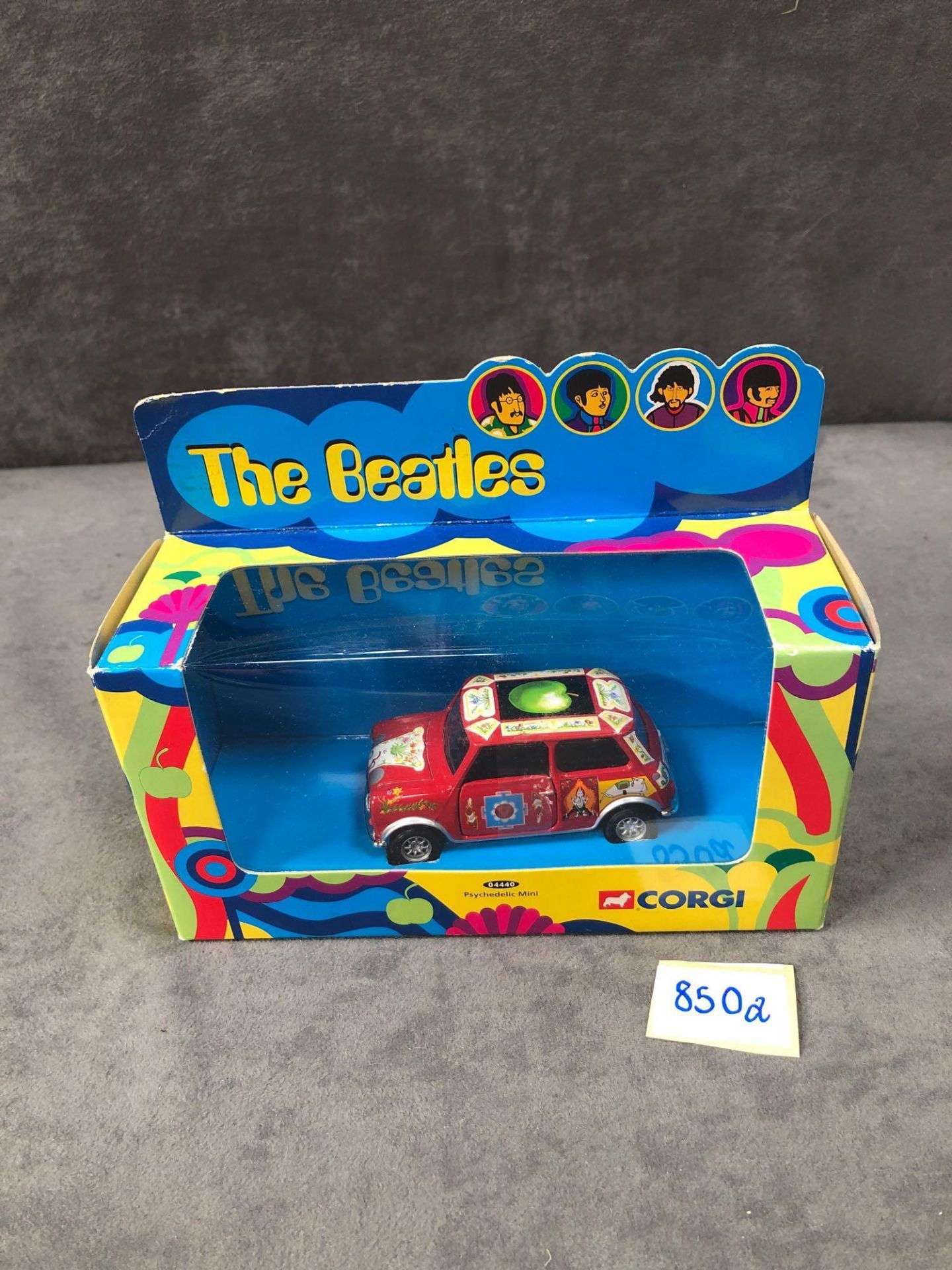 The Beatles Corgi Model Mini-04440-1/36 Scale Psychedelic Mini In Box