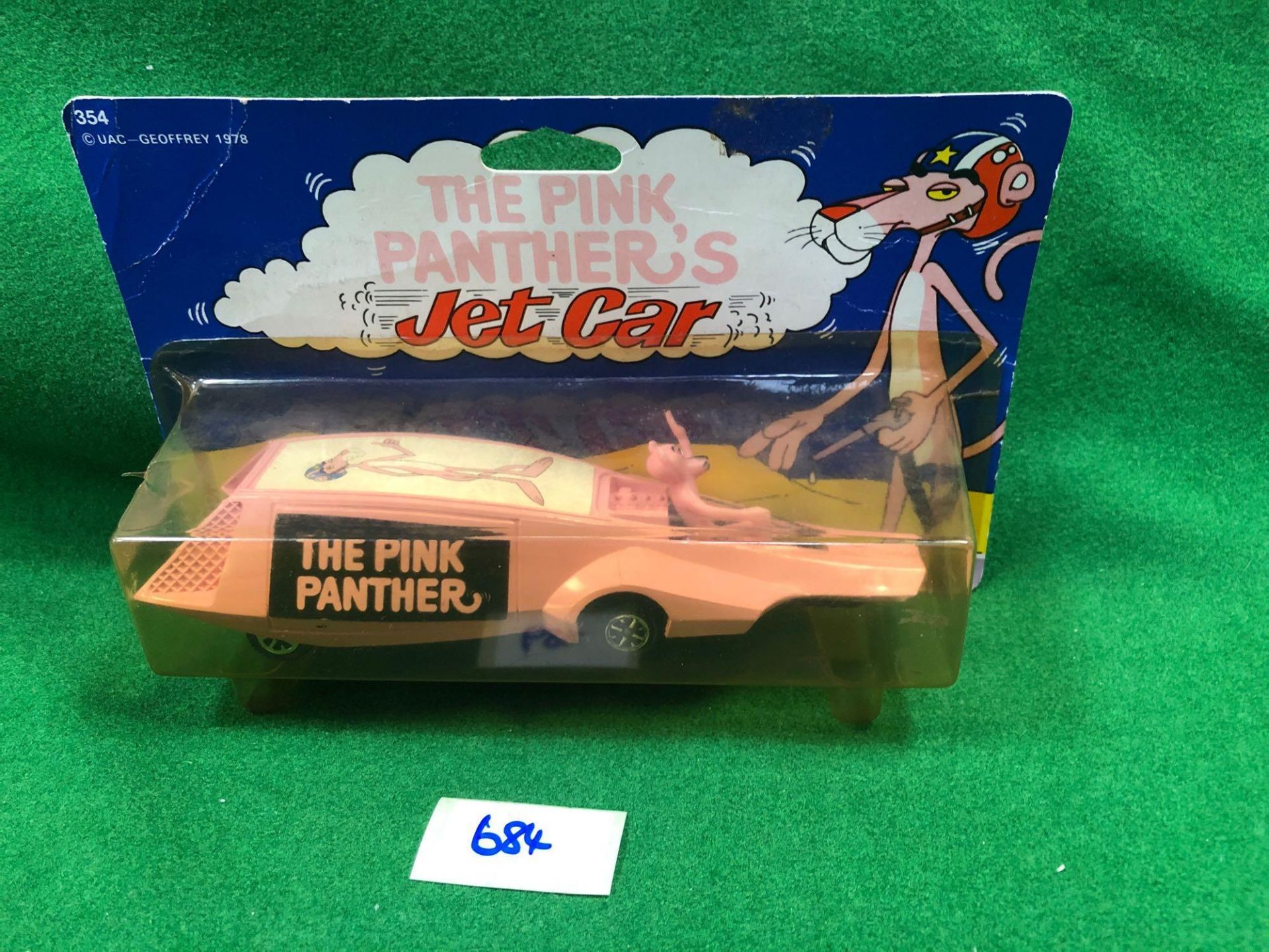 "Dinky Diecast #354 Pink Panther This Model Was Released In Two Separate Versions, The Dinky 354