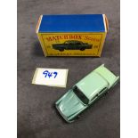 Mint Matchbox Series Lesney Diecast #29 Austin 855 Cambridge Into Town Green With Grey Wheels In