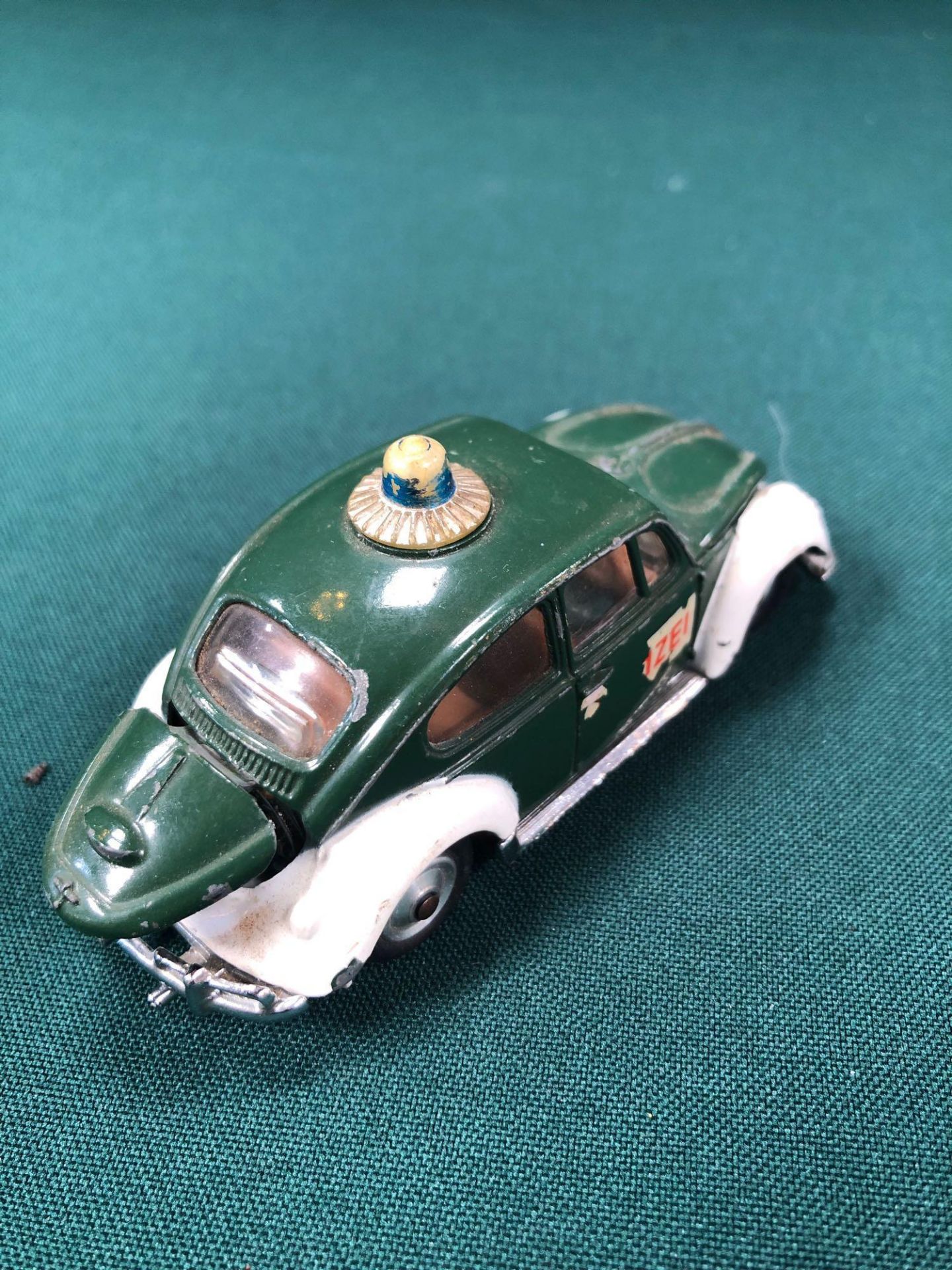 Corgi Toys #492 Volkswagen European Police Car In Very Good Box - Image 2 of 3