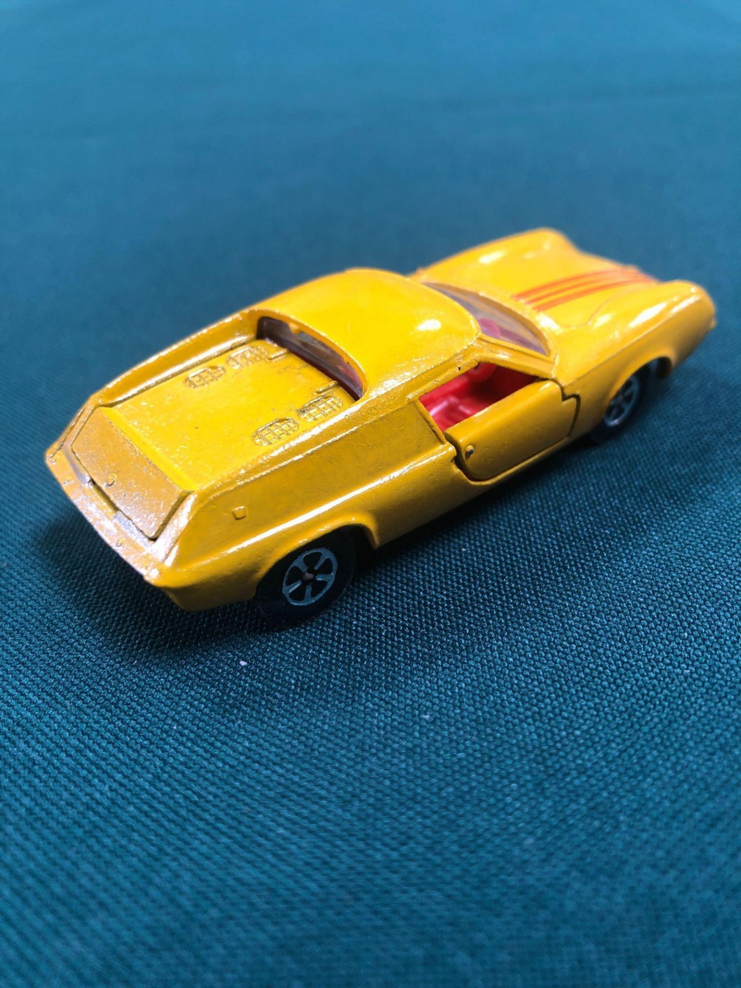 Lone Star Flyers Diecast Model #36 Lotus Europa GT In Yellow With Red Stripe And Red Interior In - Image 3 of 3