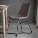 Hawking Chair Charcoal (2pk) The Hawking chair collection offers a stylish selection of metal framed