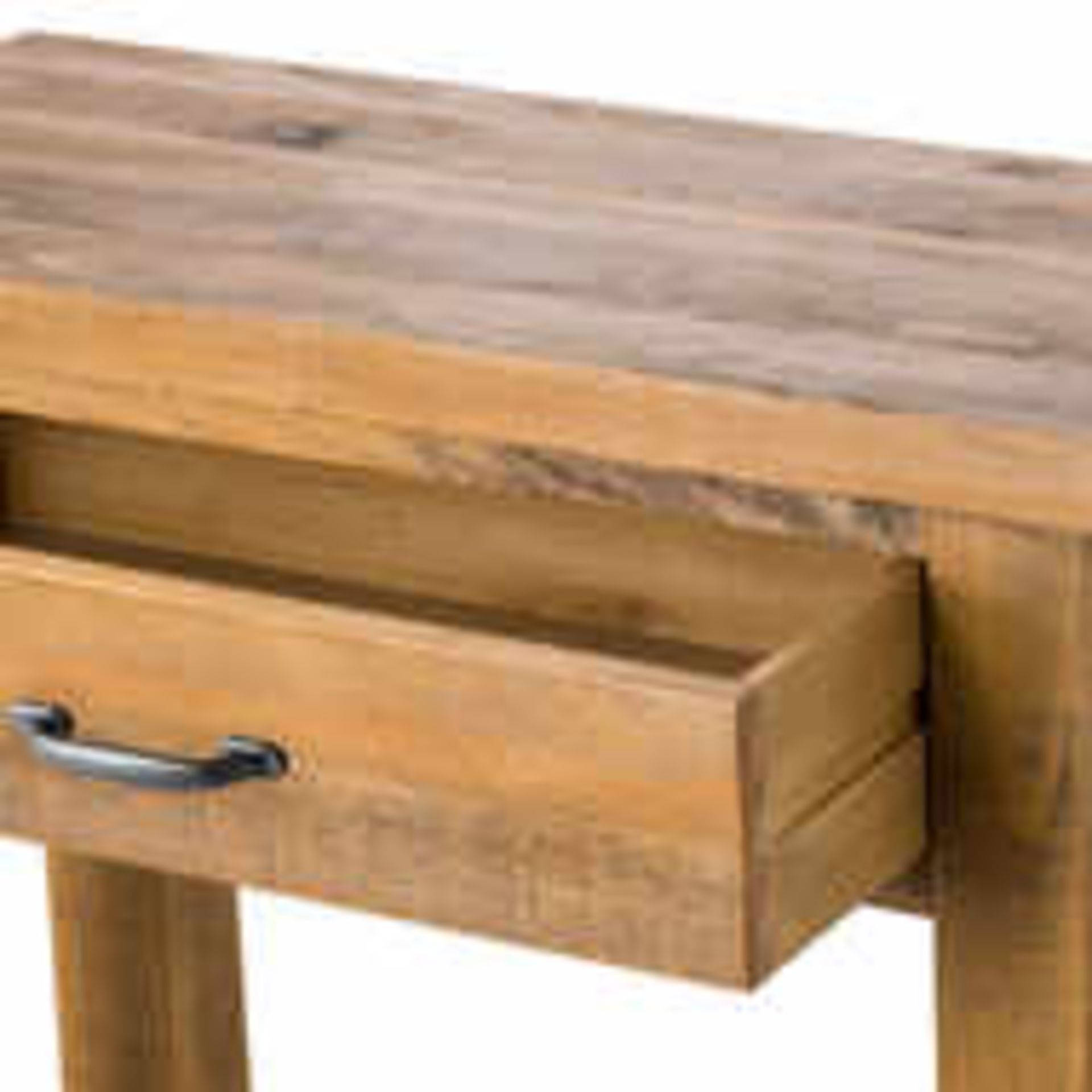 Shoreditch Collection One Drawer Lamp Table Rustic, Auntic And Warm Just A Few Words That Spring To - Image 3 of 3