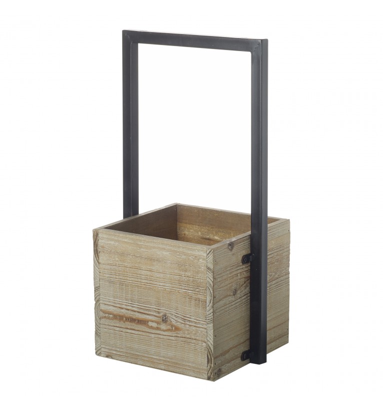 Hanging box Planter Natural Wood 305x490mm (3pk) (5011745891254)