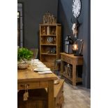 Shoreditch Collection One Drawer Lamp Table Rustic, Auntic And Warm Just A Few Words That Spring To