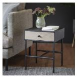 Carbury Side Table With its sleek, minimalist metal frame, the Carbury table is a practical option