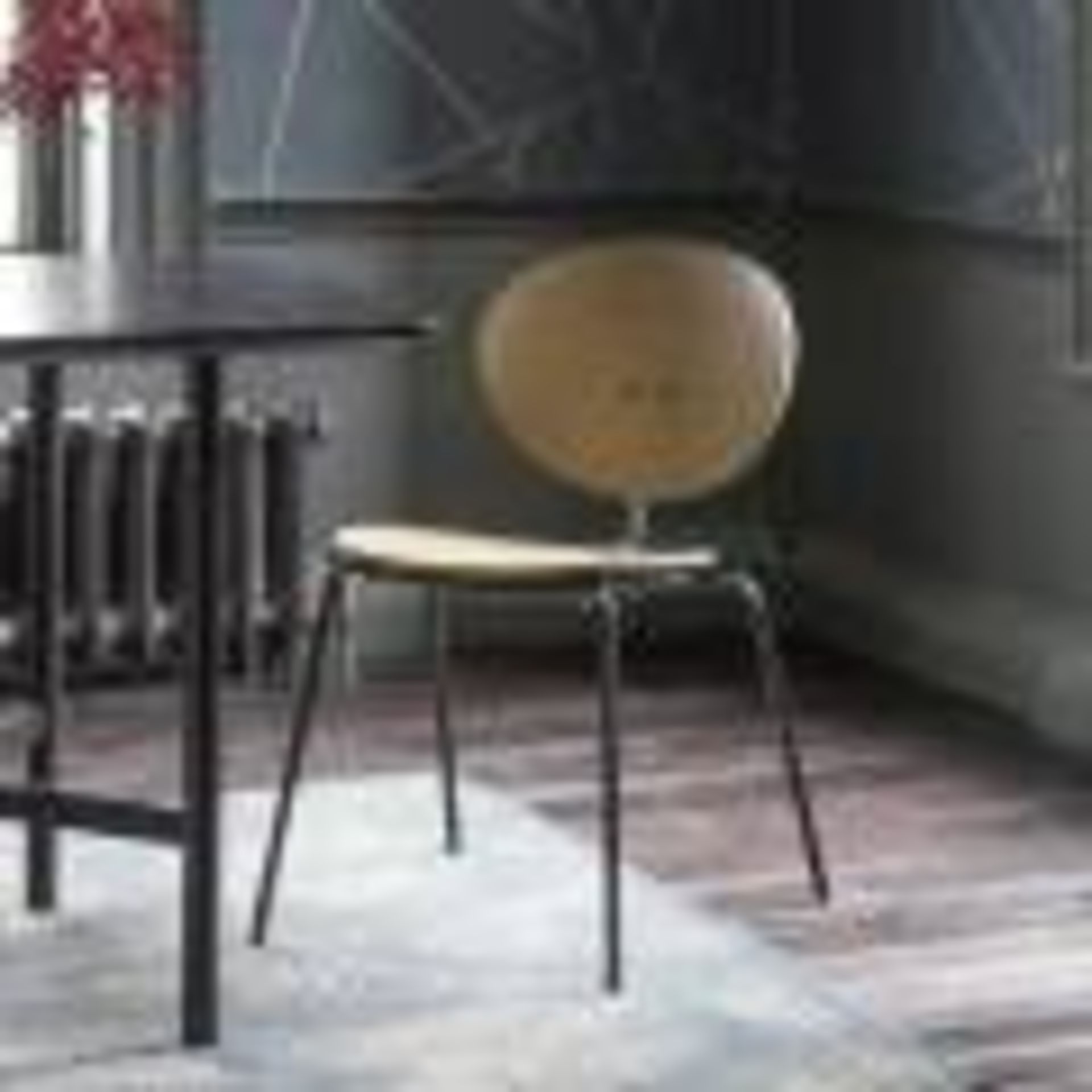 Sidcup Chair Grey (4pk) Modern and fun, this set of 4 chairs make the perfect finishing touch to