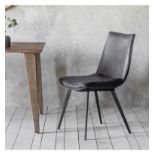 Hinks Dining Chair Grey (2pk) A classic chair design that will perfectly complement any seating