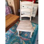 A Pair of Farmhouse Dining Chair A Rustic Take On The Traditional Ladder-Back Dining Chair, This