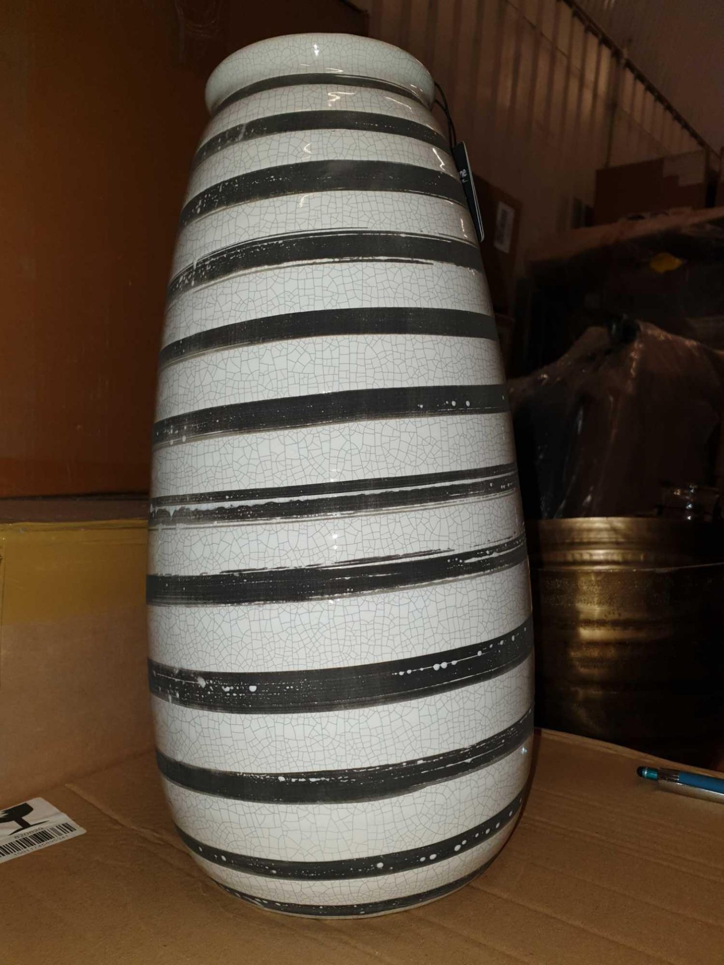 Striped Vase