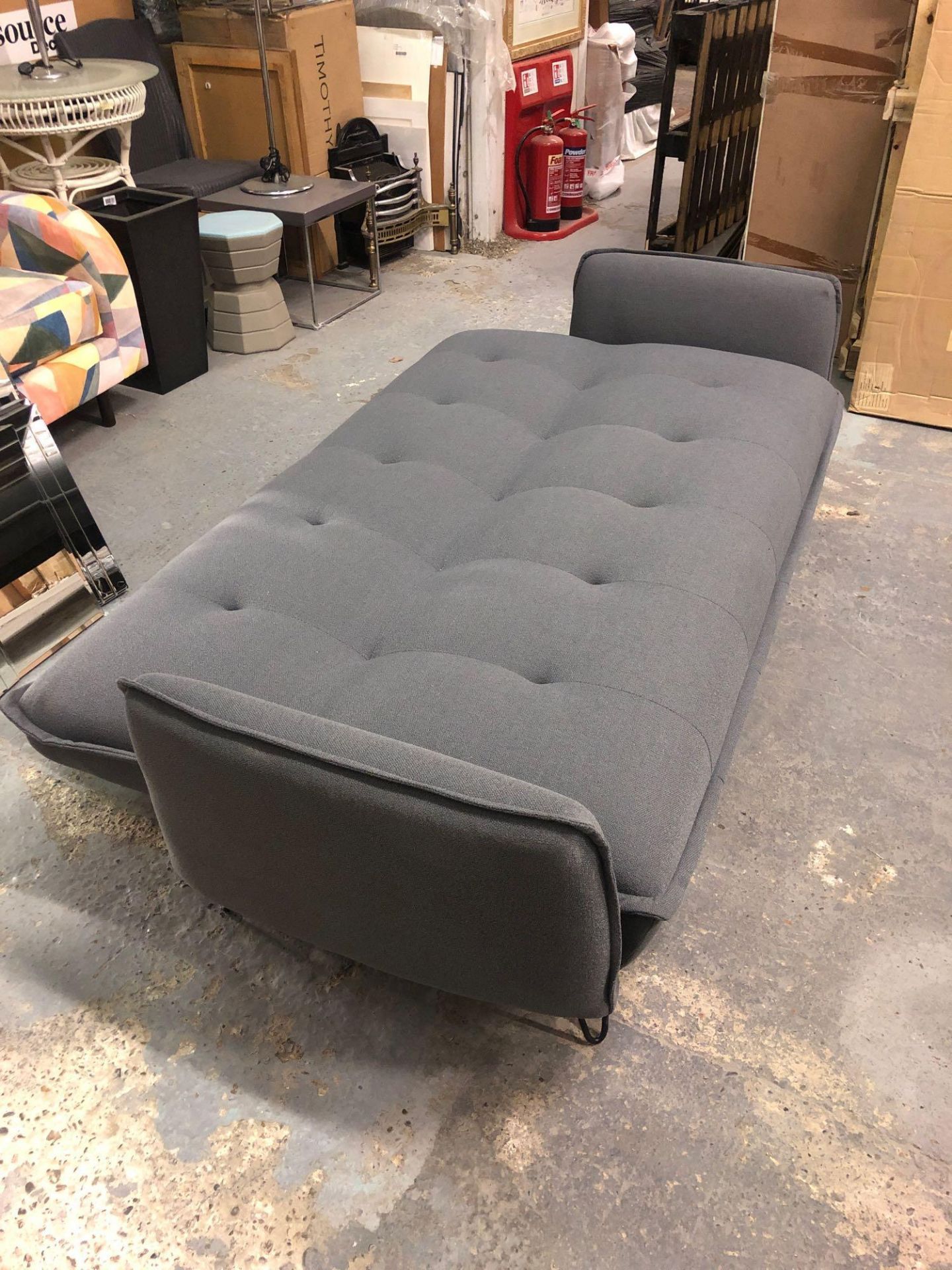 Mora Sofabed Slate W2110 x D860 x H840mm - Image 2 of 3