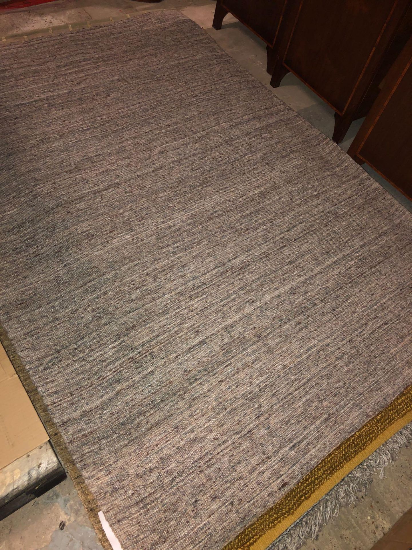 Tapia rug Grey/Green 1600 x 2300mm The textured tapia rug features a short pile in a multi tonal - Image 2 of 2