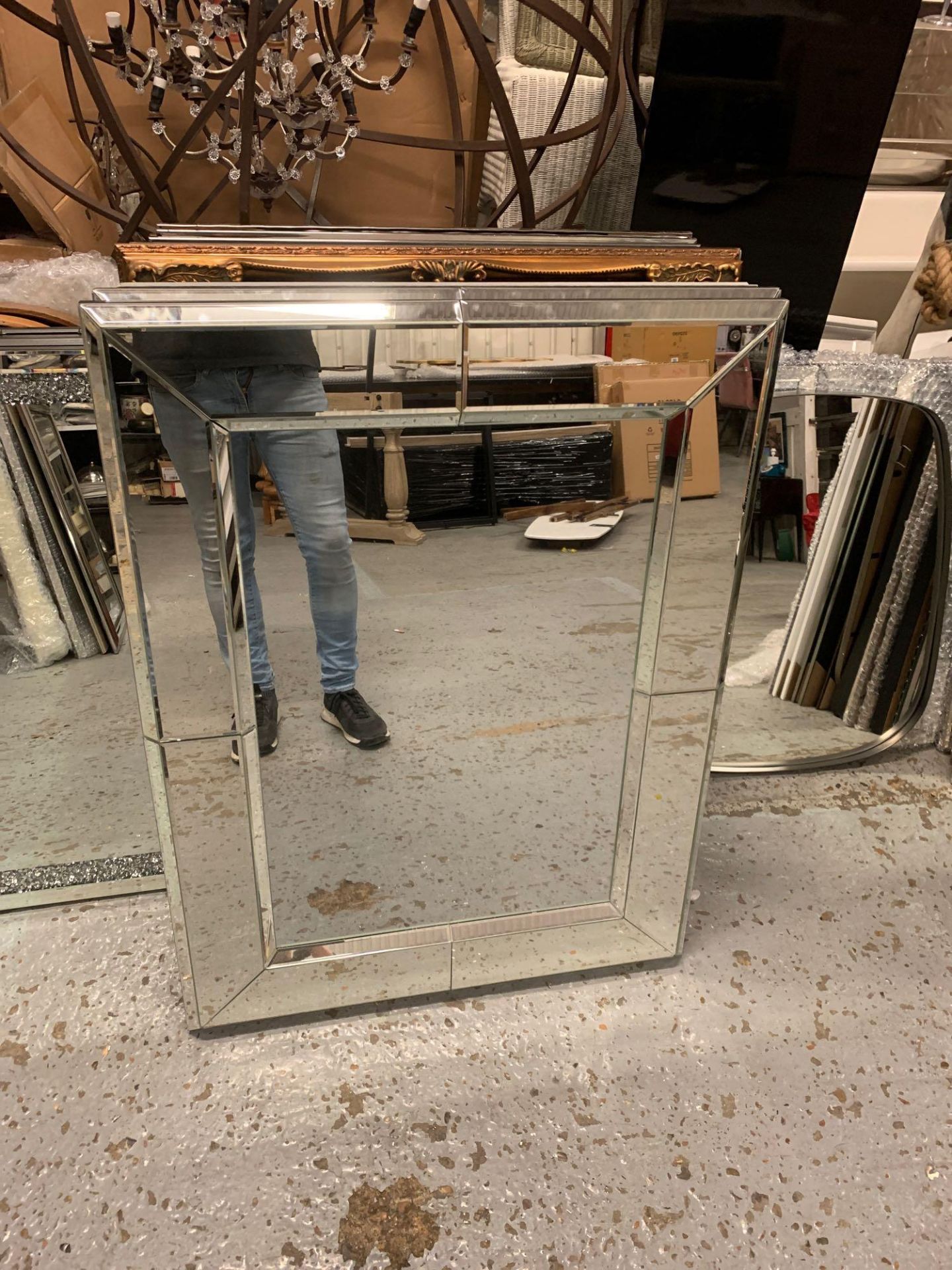 Vienna Rectangle Mirror - Image 2 of 3