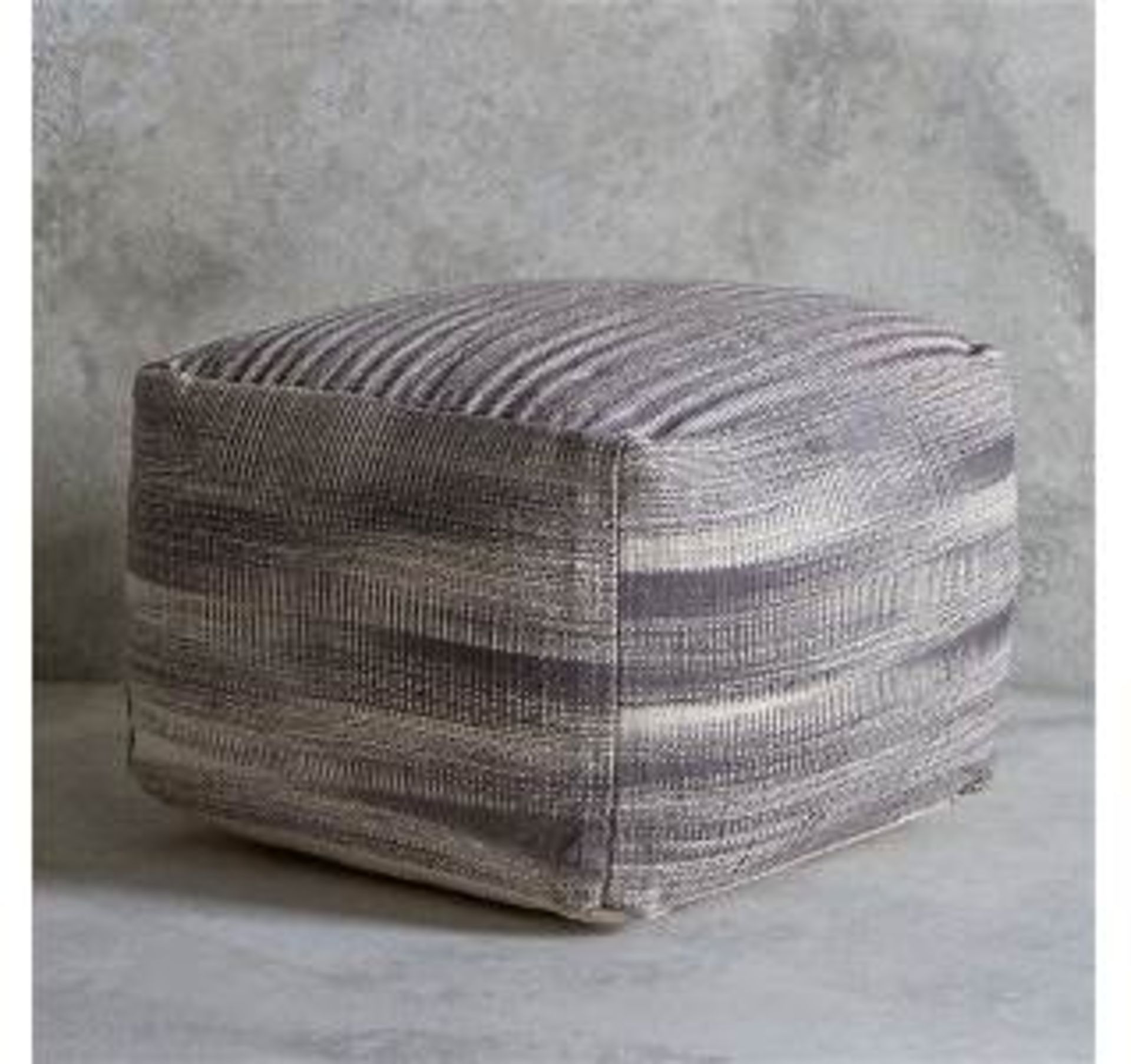 Tivoli Pouffe Grey