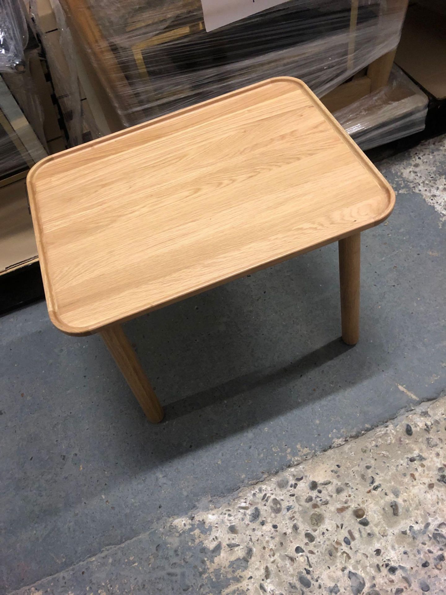 Oak Wooden Coffee Table 450 x 600 x 470mm