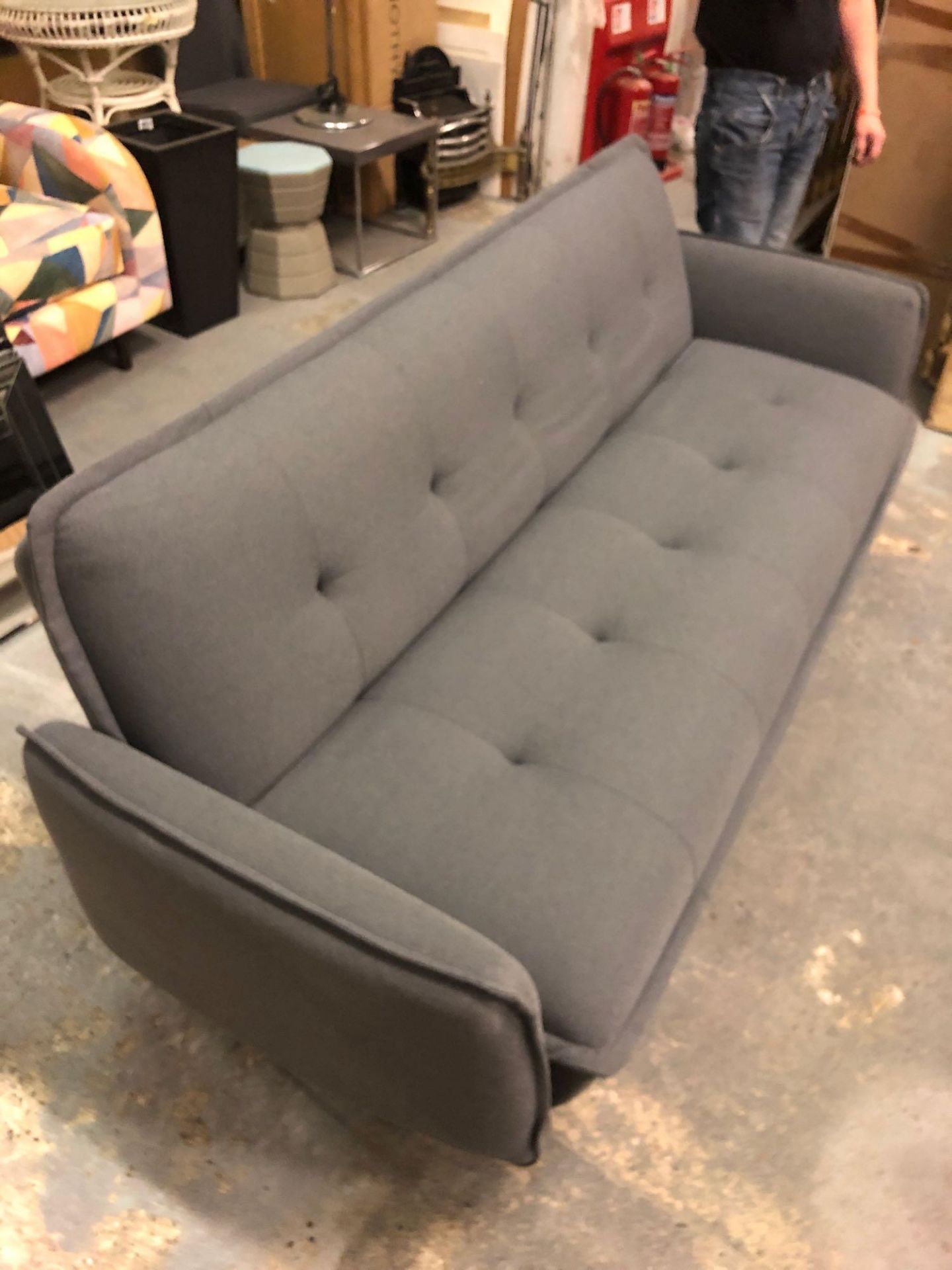 Mora Sofabed Slate W2110 x D860 x H840mm - Image 3 of 3