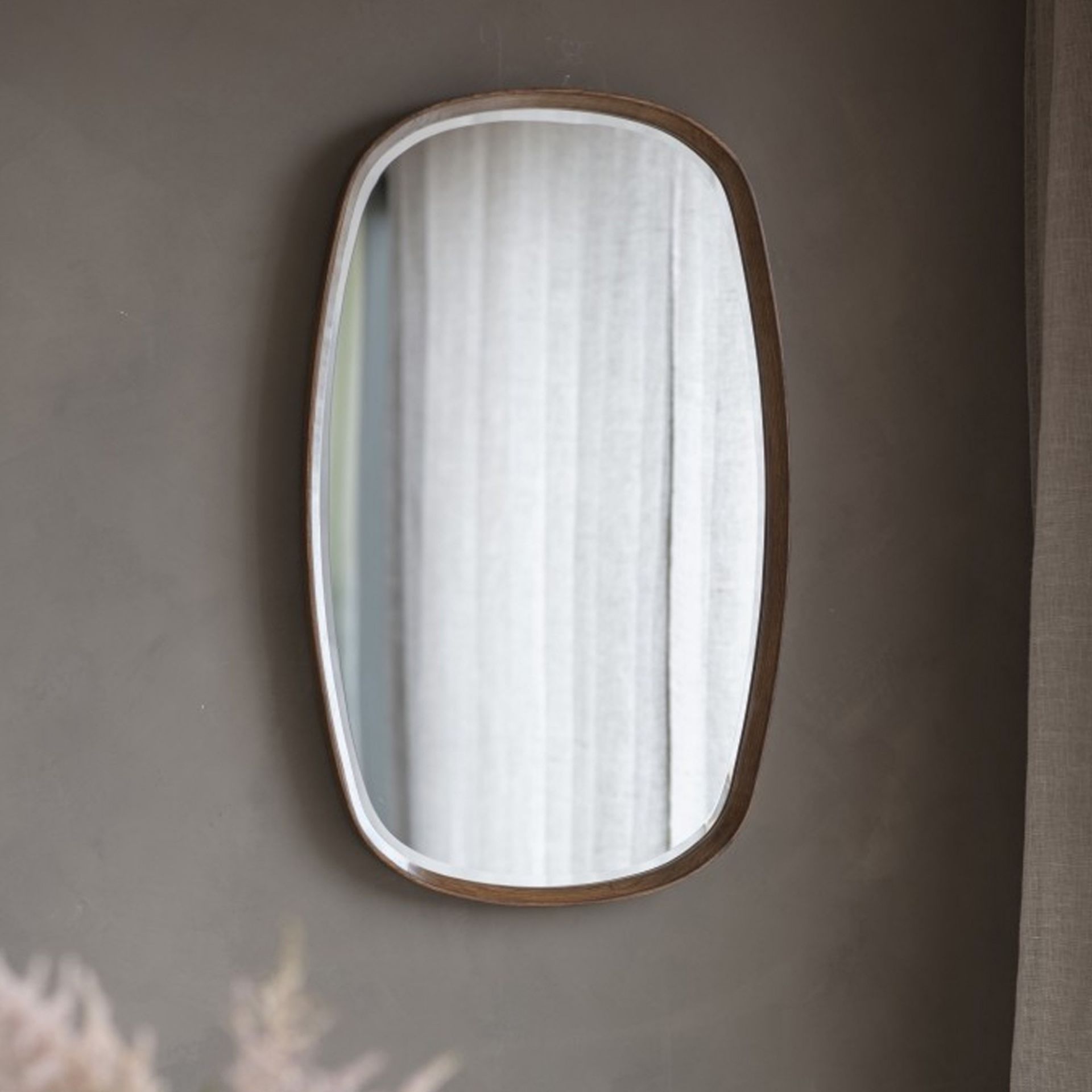 Keaton mirror oak