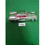 Corgi #211S Studebaker Golden Hawk In Gold With Red Interior Some Oxidation Very Good Model Unboxed