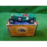 Matchbox Models Of Yesteryear Y5 1929 Le Mans Bentley Racing No 5 Decal Green Red Interior Mint