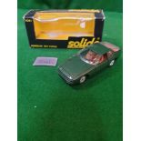 Solido #1051 Porsche 924 Turbo Green Virtually Mint to Mint Model in a Fair Box