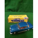 Solido #126 Mercedes 220SE Metallic Blue Mint Model In Excellent Box