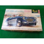 Revell H63 Austin Healey 3000 1/32 Scale Model Kit Chrome And Clear Parts Rotaing Wheels Fine Detail