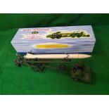 Dinky #666 Missile Erector Vehicle With Corporal Missile And Launching Platform 1959-1964 Mint In