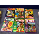 6 X Rampage Comics Comprising Of Rampage Magazine The All New All Different X-Men Mar No 33