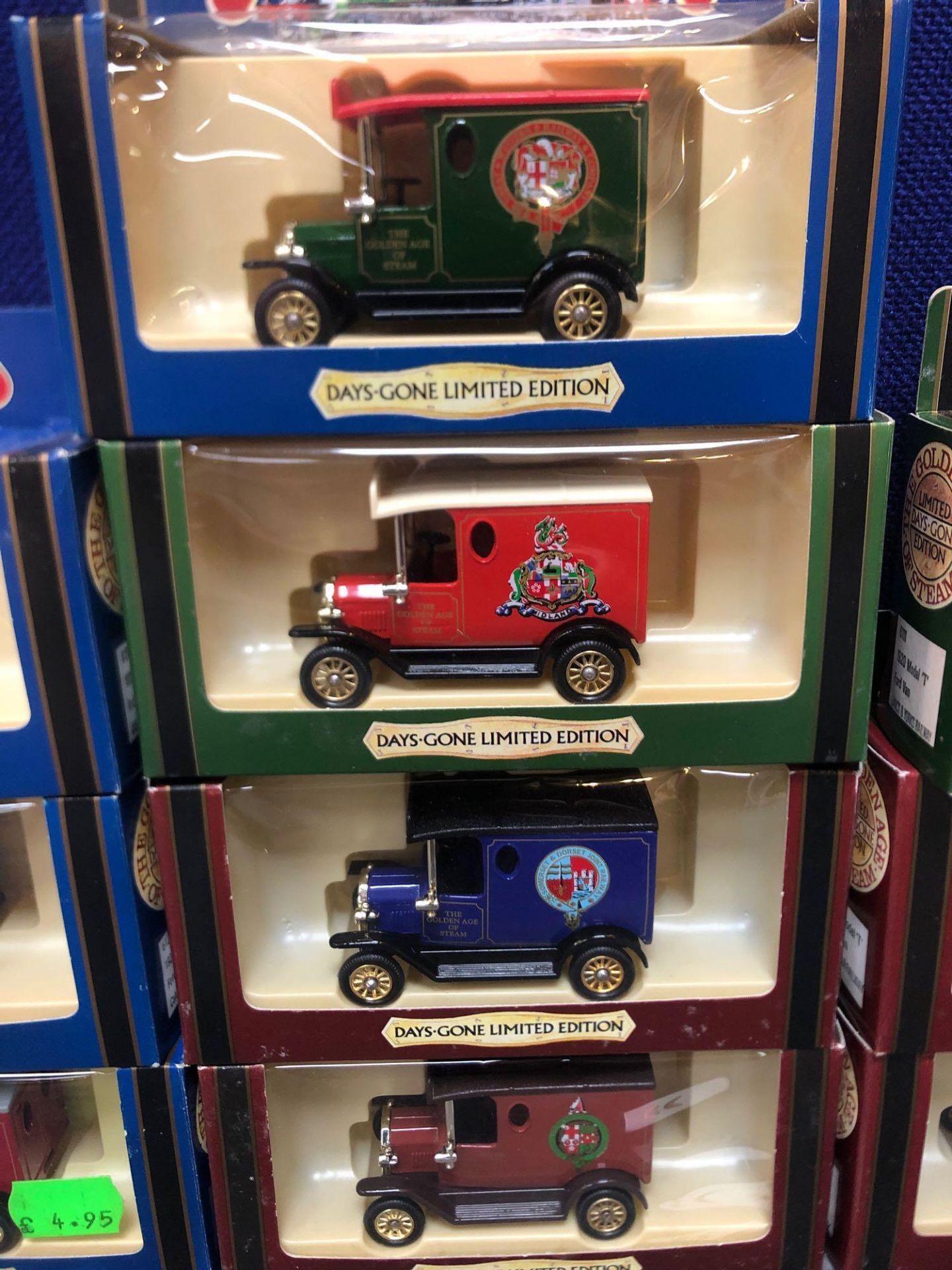 10x Diecast The Days Gone Limited Edition The Golden Age Of Steam Vehicles In Boxes - Image 3 of 4