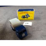 Matchbox Lesney #15c Tippax Refuse Collector Blue/Grey - Grey Container, Black Knobbly Wheels very