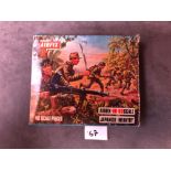 Airfix H0-00 Scale #S18/69 48 Pieces Japanese Infantry In Box Released 1969