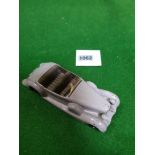 Dinky #38c Lagonda Sports Coupe 1947-50 Light Grey Excellent Condition Grey/Grey - Grey Interior And