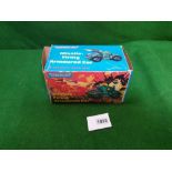 Blue Box 77809 Armoured Rocket Launcher Dark Green - Hong Kong Plastic Vehicle With Three Spring