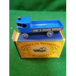 Lesney Models Of Yesteryear Y4 Sentinel Steam Wagon Sand And Gravel Mint Model In Firm Very Good Box