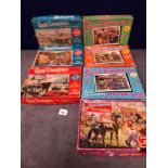7 X Various Boxed Good Companion Jigsaw Puzzles Over 400 Pieces Each
