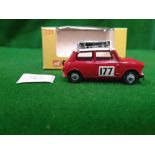 Corgi #339 Monte Carlo Mini Cooper S Red Racing No.177 Model Mint in Excellent Firm Box 1967 - 1968