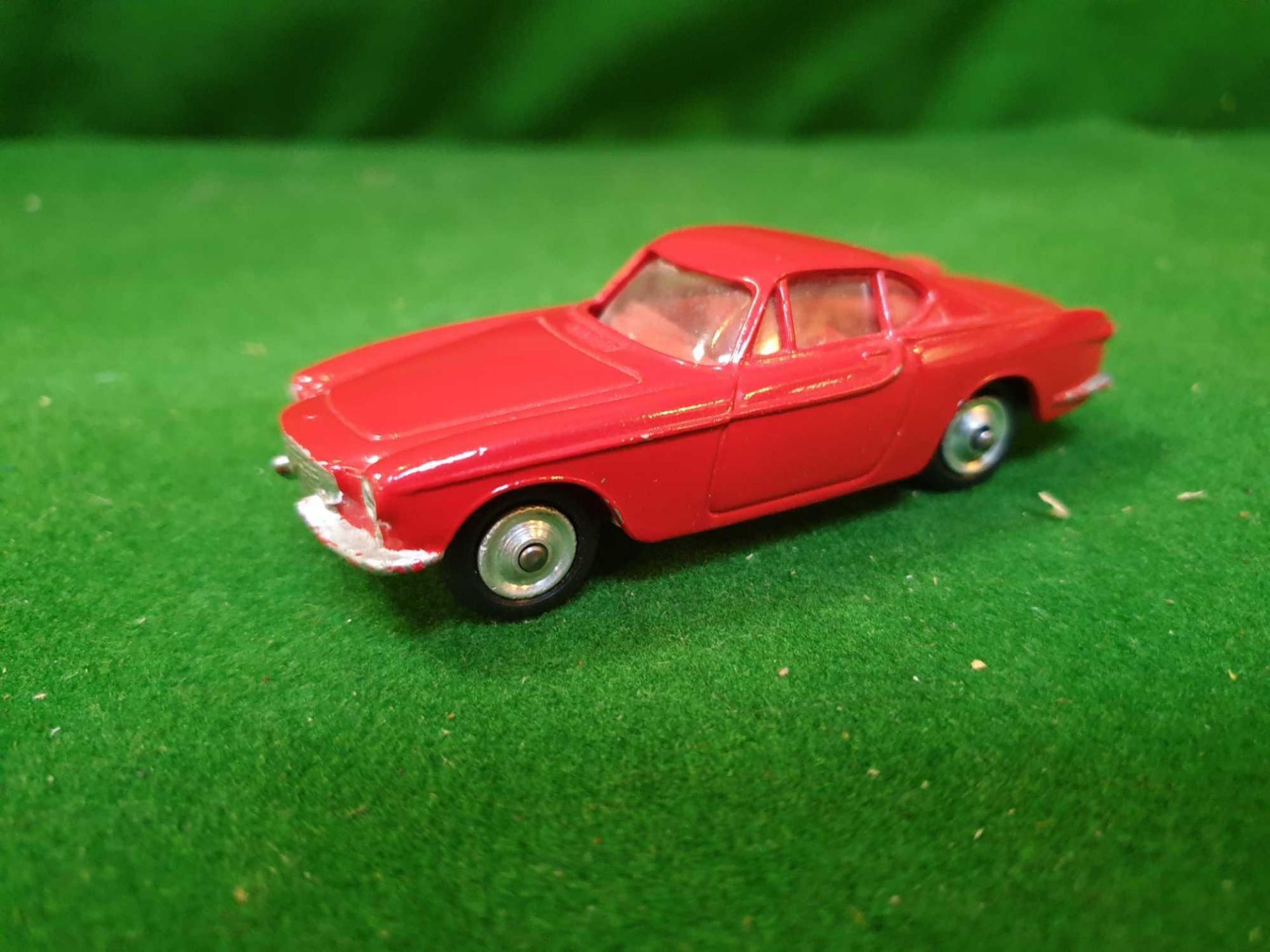 Corgi # 228 - Volvo P1800 - Red With Red Interior 1963-1966 Unboxed Great Repaint - Image 2 of 4