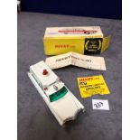 Dinky #267 Superior Cadillac Ambulance Cream/Red - Battery Powered Flashing Light And Stretcher