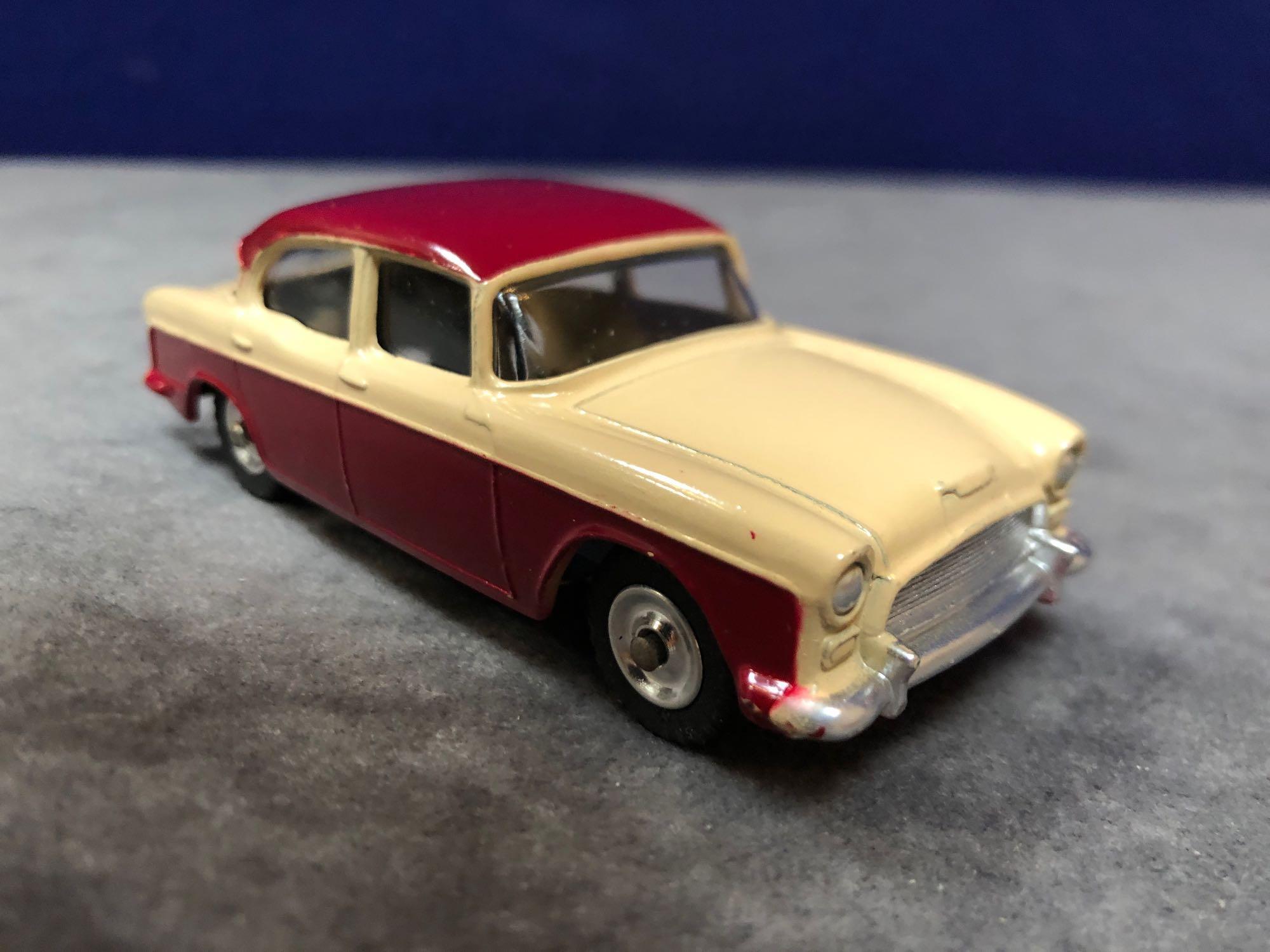 Dinky #165 Humber Hawk Maroon/Fawn - Spun Hubs With Box 1959-1963 - Image 2 of 4