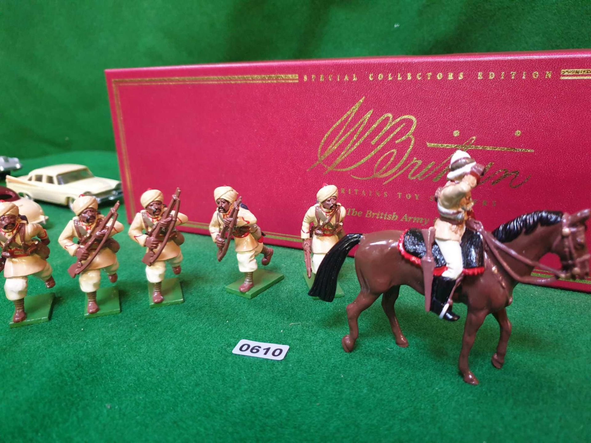 Britain's 00135 British Army In India Queens Own Corps Of Guides Toy Soldier Set These Beautifully - Image 3 of 3