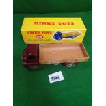 Dinky #408 Big Bedford Lorry Mint Model In Excellent Firm Soiled Box Found In An Attic Stored For