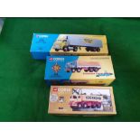 3 X Corgi Classics Diecast Models Comprising Of #14401 Foden S21 Open Tipper Hoveringham - Diecast